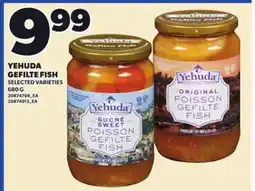 Loblaws YEHUDA GEFILTE FISH offer