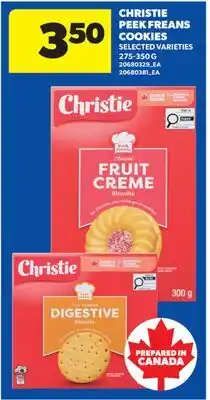 Real Canadian Superstore CHRISTIE PEEK FREANS COOKIES offer