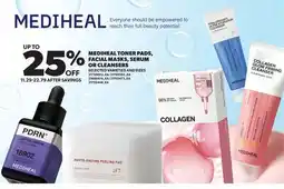Real Canadian Superstore MEDIHEAL TONER PADS, FACIAL MASKS, SERUM OR CLEANSERS offer