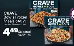 Real Canadian Superstore CRAVE BOWLS FROZEN MEALS offer