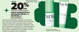 Real Canadian Superstore PURITO WONDER RELEAF UNSCENTED SERUM, 60 ML OR CREAM, 50 ML offer
