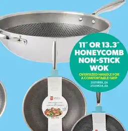 Real Canadian Superstore 11 OR 13.3 HONEYCOMB NON-STICK WOK offer