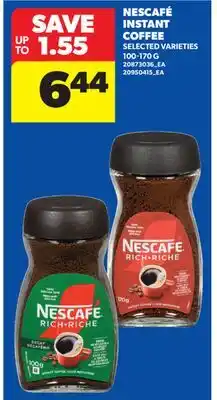 Real Canadian Superstore NESCAFÉ INSTANT COFFEE offer