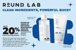 Real Canadian Superstore ROUND LAB DOKDO OR BIRCH JUICE MOISTURIZING SKINCARE PRODUCTS offer