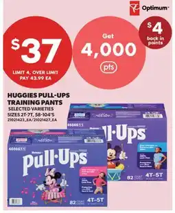 Real Canadian Superstore HUGGIES PULL-UPS TRAINING PANTS, 58-104'S offer