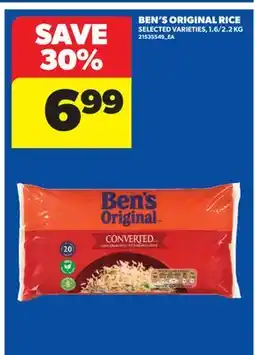 Real Canadian Superstore BEN'S ORIGINAL RICE, 1.6/2 offer