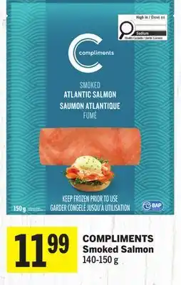 Foodland COMPLIMENTS Smoked Salmon offer