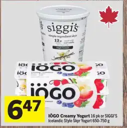 Foodland Creamy Yogurt offer