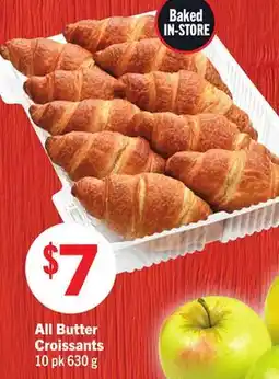 Foodland All Butter Croissants offer