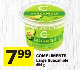 Foodland COMPLIMENTS Large Guacamole offer