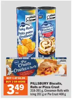 Foodland Biscuits, Rolls or Pizza Crust offer