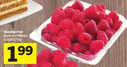 Foodland Raspberries offer