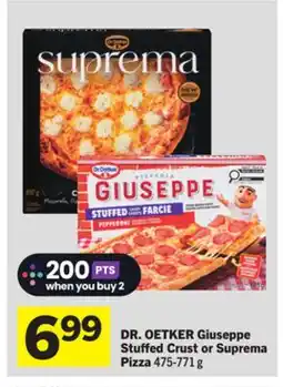 Foodland Giuseppe Stuffed Crust or Suprema Pizza offer