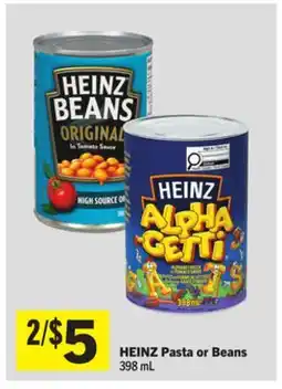 Foodland Pasta or Beans offer