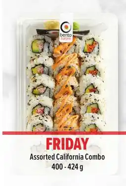 Metro ASSORTED CALIFORNIA COMBO offer