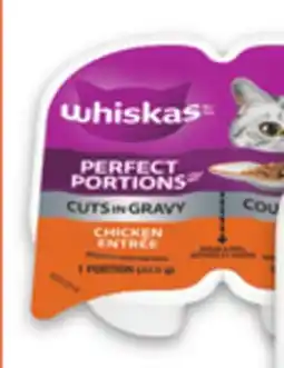 Metro WHISKAS PERFECT PORTIONS WET CAT FOOD offer