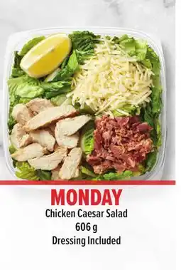 Metro CHICKEN CAESAR SALAD offer