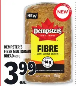 Metro DEMPSTER'S FIBER MULTIGRAIN BREAD offer