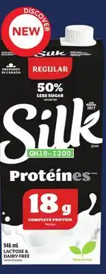 Metro SILK PROTEIN SOY BEVERAGE offer