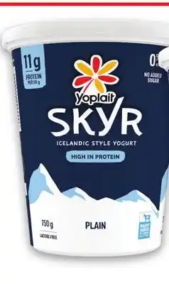Metro YOP SKYR YOGOURT offer