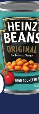 Metro HEINZ BEANS OR PASTA offer