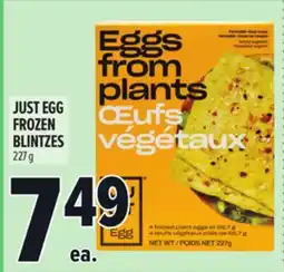 Metro JUST EGG FROZEN BLINTZES offer