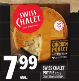 Metro SWISS CHALET POT PIE offer