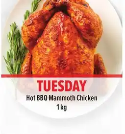 Metro HOT BBQ MAMMOTH CHICKEN offer