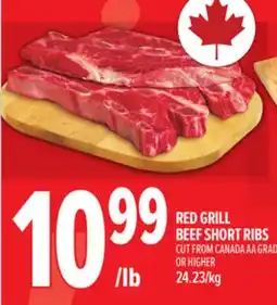 Metro RED GRILL BEEF SHORT RIBS offer