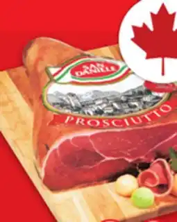 Metro SAN DANIELE PROSCIUTTO, MASTRO GENOA SALAMI OR HAM, SAPUTO PROVOLONE OR TRE STELLE MOZZARELLA offer