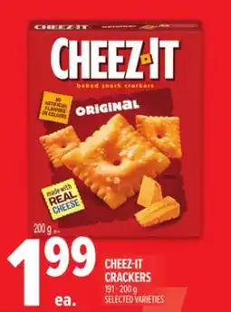 Metro CHEEZ-IT CRACKERS offer