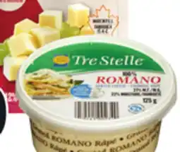 Metro CASTELLO CHEESE OR TRE STELLE GRATED CHEESE offer