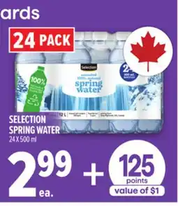 Metro SELECTION SPRING WATER offer