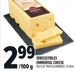 Metro IRRESISTIBLES EMMENTAL CHEESE offer