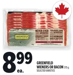 Metro GREENFIELD WIENERS OR BACON offer
