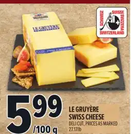 Metro LE GRUYÈRE SWISS CHEESE offer