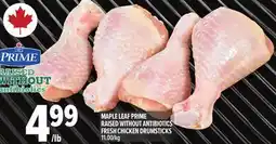 Metro MAPLE LEAF PRIME FRESH CHICKEN DRUMSTICKS offer