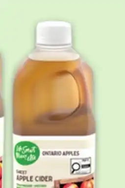 Metro LIFE SMART NATURALIA SWEET APPLE CIDER offer