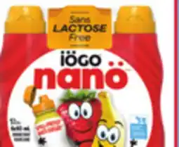 Metro IÖGO NANO DRINKABLE, BUBBLES OR POCKET YOGOURT offer