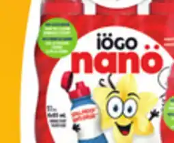 Metro IÖGO NANO DRINKABLE, BUBBLES OR PUDDING YOGOURT offer