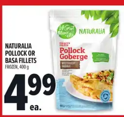 Metro NATURALIA POLLOCK OR BASA FILLETS offer