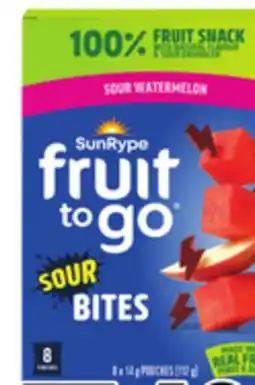 Metro SUNRYPE FRUIT TO GO BITES offer