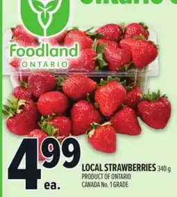 Metro LOCAL STRAWBERRIES offer