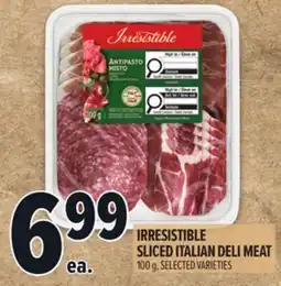 Metro IRRESISTIBLE SLICED ITALIAN DELI MEAT offer