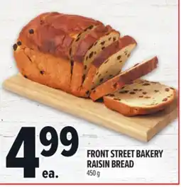 Metro FRONT STREET BAKERY RAISIN BREAD offer
