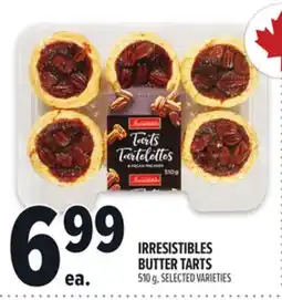 Metro IRRESISTIBLES BUTTER TARTS offer