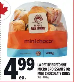 Metro LA PETITE BRETONNE MICRO CROISSANTS OR MINI CHOCOLATE BUNS offer