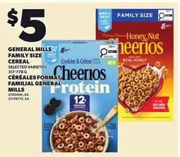 Independent City Market GENERAL MILLS FAMILY SIZE CEREAL offer