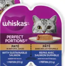 Metro WHISKAS PERFECT PORTIONS WET CAT FOOD offer