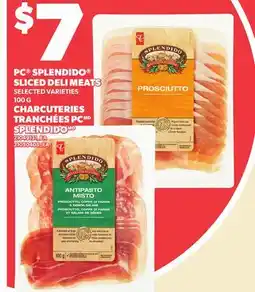 Independent City Market PC SPLENDIDO SLICED DELI MEATS offer